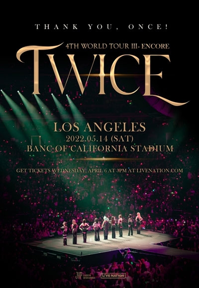 TWICE 4th World Tour III.2022